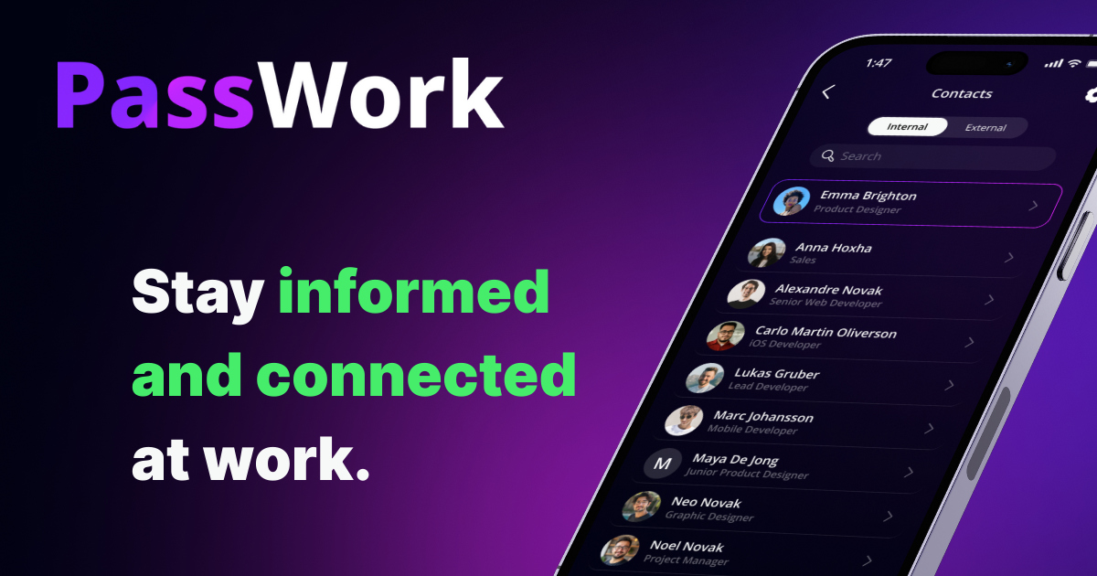 PassWork — Unify your workplace. Empower your people.
